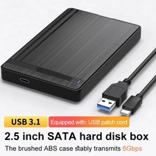 USB 3.0 SATA SSD External Hard Drive Portable Desktop Mobile Hard Disk Case