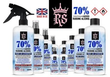 Rubbing Alcohol 70% Isopropyl Alcohol Isopropanol Disinfectant Fast Delivery UK