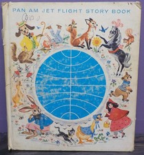Vintage CHILDREN'S PAN AM Flight Story 1969 Book