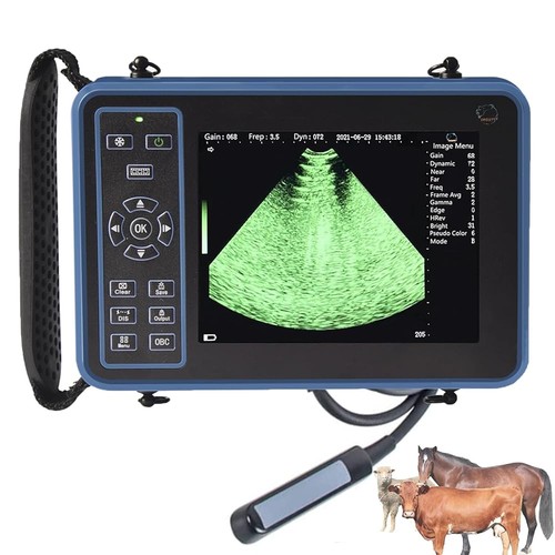 Ultrasound Veterinary Machine Vet Handheld Scanner 7.5 MHz + Retcal-Linear Probe