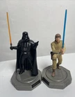 VTG STAR WARS DARTH VADER LUKE SKYWALKER HASBRO 360 ROTATING ACTION FIGURES