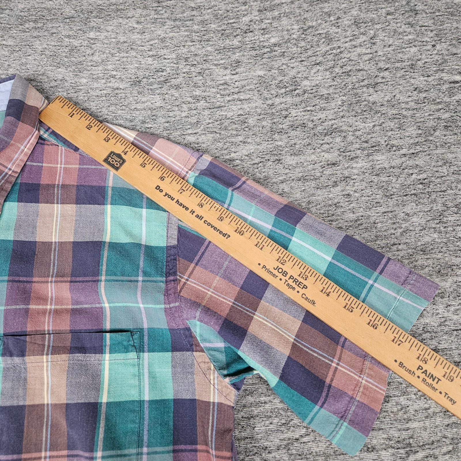 Lot (2) Pendleton Button Shirt Spring Plaid Short… - image 23