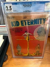 Kid Eternity #16 1949 Quality Comics CGC 2.5 [Pre-code Hero] Peachy backup story
