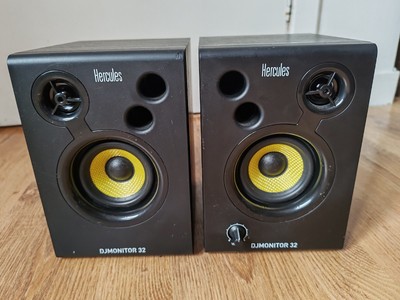 Hercules DJ Monitor 42 Studiomonitor Lautsprecher Paar DJ