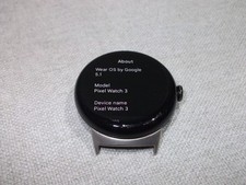 Google Pixel Watch 3 45mm LTE Black - Watch ONLY - Full Working
