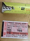 1975 YES Ace Kansas Concert Ticket Stub Market Square Indianapolis IN 7/10/75 — photo 3