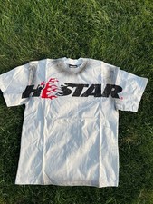 White Hellstar Studios Logo Mens T-Shirt Size...