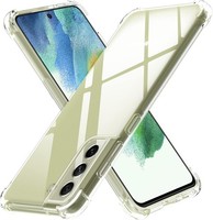 HüLle FüR Samsung Galaxy S21 Fe 5G, Transparente, Solide RüCkseite, SM-G990B