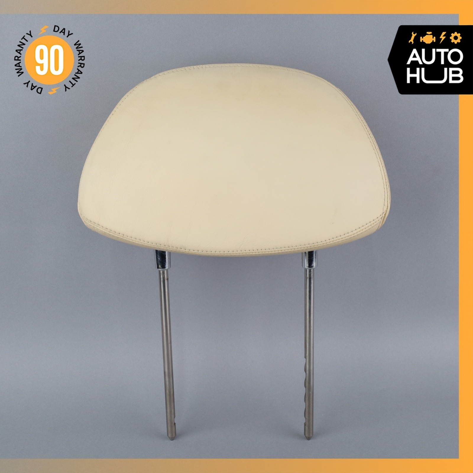 Bentley Arnage Front Left or Right Seat Headrest Head Rest Beige OEM 42k