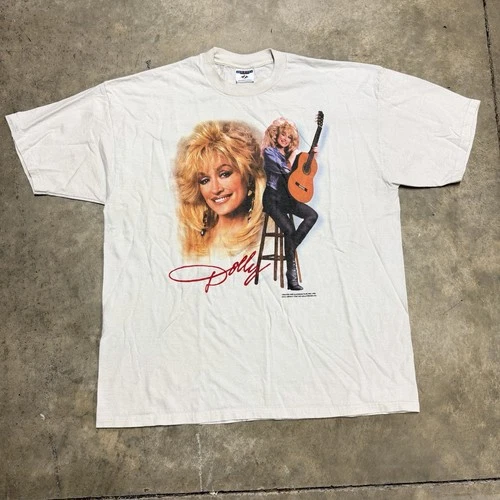 Dolly Parton Dollywood Country Music Graphic T- 1990s vintage concert t-shirt, vintage, size XL, single stitch, B+ condition