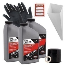 Factory Racing Parts 10W40 3Qt Oil Change Kit For Honda NT650 VT600C VT600CD 43.99 per gallon