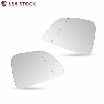 For Volvo XC60 2010-2017 Mirror Glass Power Heated Driver Passenger Side Pair