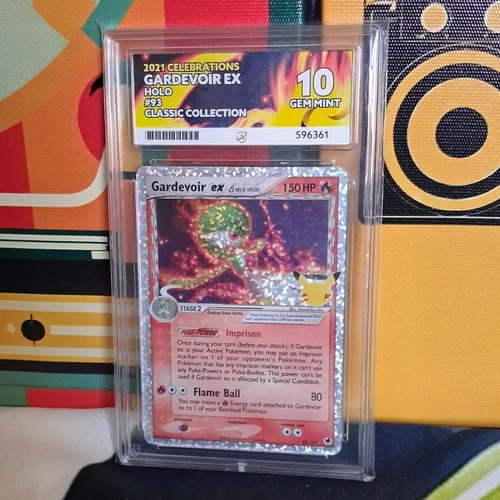 2021 Pokémon TCG Celebrations Classic Collection Gardevoir ex 93 Holo Ace 10