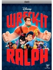 Wreck It Ralph DVD John C. Reilly Sarah Silverman Jack McBrayer Jane Lynch