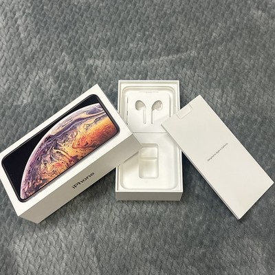 iPhone XS Max 256 GB Gold Original Apple Retail Packaging Box Only