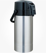 Zojirushi SRAG38 128 oz Air Pot Stainless Steel Beverage Dispenser, 1 Gal. ,3.8L