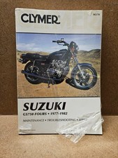 Clymer Suzuki GS750 Fours 1977 - 1982 Service Repair Manual
