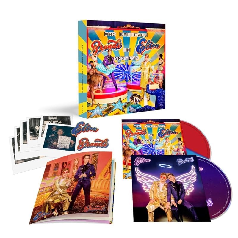 Elton John, Brandi Carlile-Who Believes In Angels?-JAPAN SHM-CD+DVD Ltd/Ed