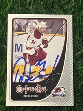 2010-11 O-Pee-Chee #222 Daniel Winnik Colorado Avalanche AUTO Autograph Signed