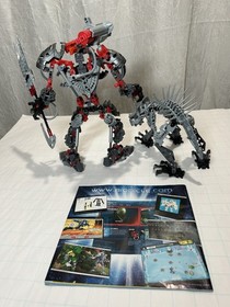LEGO BIONICLE Maxilos & Spinax 8924 w/ Instructions