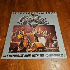 The Commodores, 1978 Platinum Tour, 1978 Motown, PR-39, Silver Vinyl