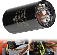 Pool Pump Start Capacitor for Hayward Super Pump 0.75HP 1.0HP 1.5HP 161-193 MFD