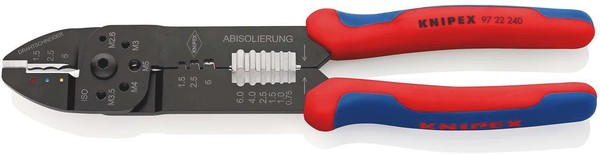 Crimpzange LäNge 240 Mm 0,5-6(AWG 20-10)/0,5-2,5 (Awg 20-13) Mm² Knipex-image