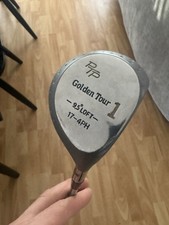 Golf PTP Pro To Pro 1 9.5 Loft 17-4 PH Like New Excellent 1 Iron Golden Tour