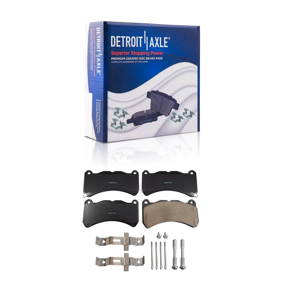 Kit de pastilhas de rotores de freio a disco dianteiro 340 mm para 2018 2019 2020 2021 Subaru WRX STI - Imagem 4 de 4