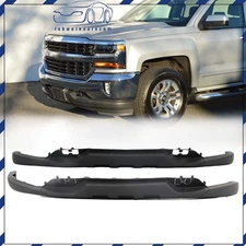 Front Lower Bumper Valance Black Fit For Chevrolet Silverado 1500 2016 - 2018
