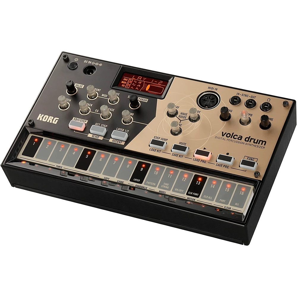 Цифровой ударный синтезатор Korg Volca Drum 23890₽