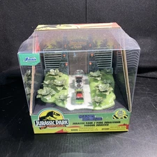 Jurassic Park Diorama Set 30th Anniversary Nano Scene Diecast 1:65 Jada NIB