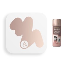 2x Rust-Oleum Metallic Rose Gold Spray Paint 400ml