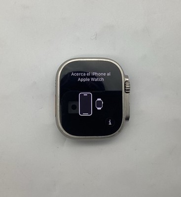Apple Watch Ultra 49MM GPS + LTE Natural Titanium & Ceramic A2622 Face Only