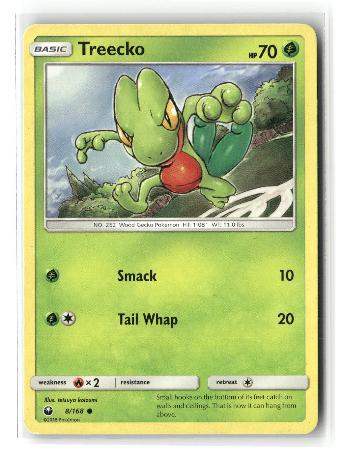 Treecko Common Celestial Storm 8/168 Pokemon Moderately Played