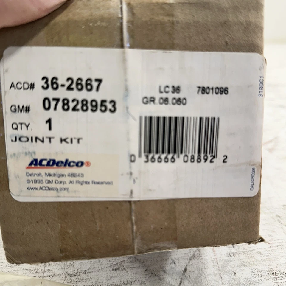 NEW ACDelco 36-2667 Ball Joint Kit For 1987-1991 Chevy Cavalier 07828953 - Image 2 of 4