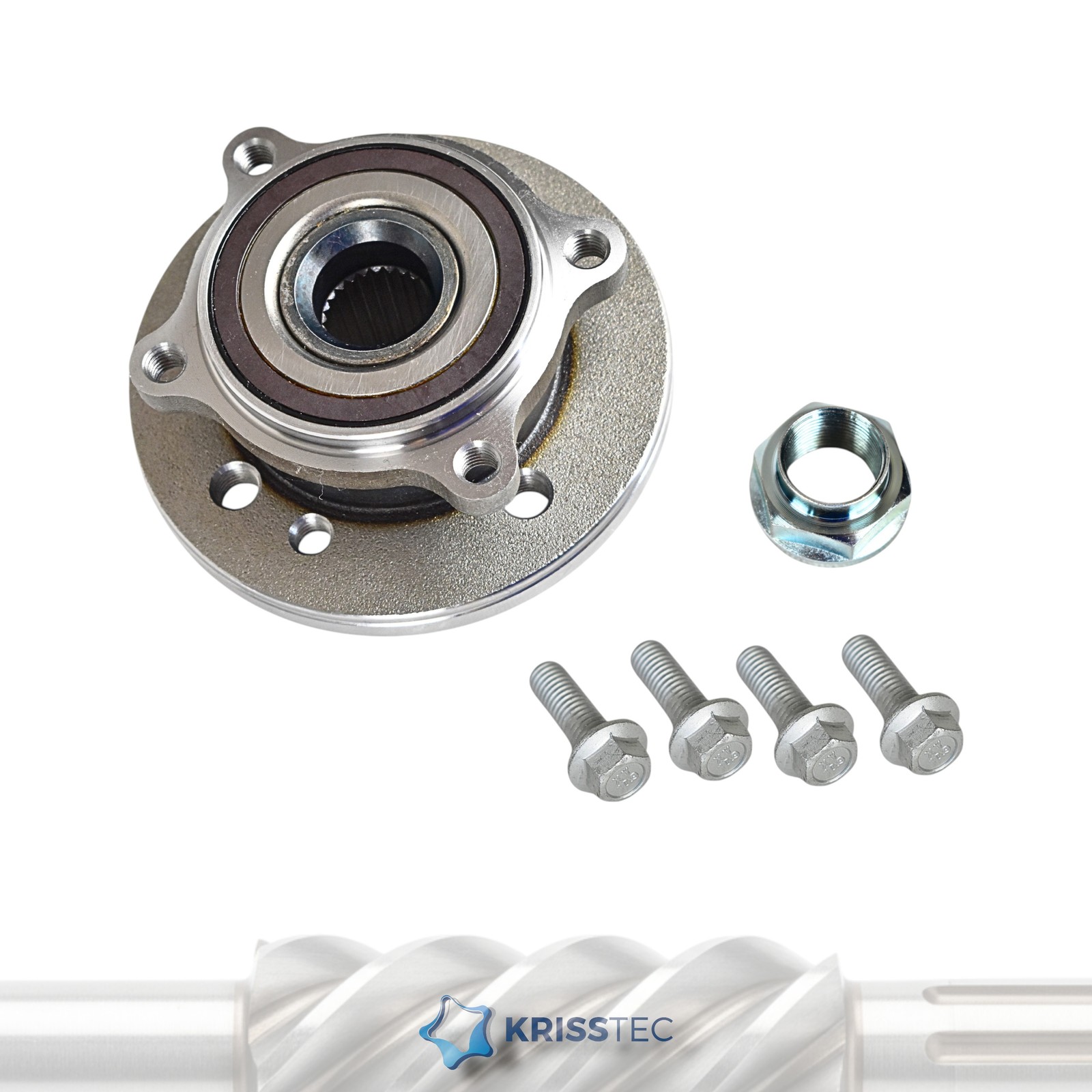 Wheel hub bearing kit front for MINI R52 Convertible 2004 - 2008 31222318454