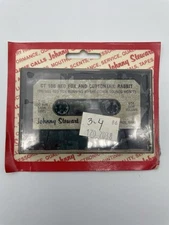 Johnny Stewart Cassette CT106 Red Fox & Cottontail Rabbit, Game Hunt Calls