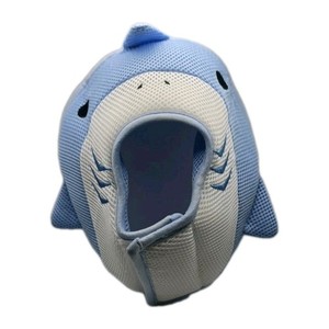 Friusate Shark Cat Dog Pet Soft Cone Elizabethan E Collar Adjustable M 24-27cm