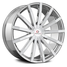 Cavallo Clv-52 Wheel 18x8 35 5x108 74.1 Chrome Single Rim