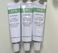 Image of REN Evercalm Global Protection Day Cream 3 x 10ml Travel Size. New sealed Tubes