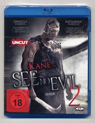 Blu-Ray SEE NO EVIL 2 (2014) - FSK18 UNCUT - OVP/Folie - Wendecover - WWE ''KANE''