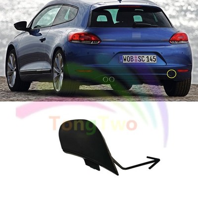 For Volkswagen Scirocco 2009-2015 Unpainted Rear Bumper Tow Hook Eye Cover