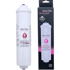 Filtro acqua originale ADQ73693903/ADQ736939 adatto per frigoriferi LG, bianco