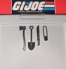 GI Joe Bivouac 1984 Tools Parts Accessories Lot Original 80's Hasbro Unbroken
