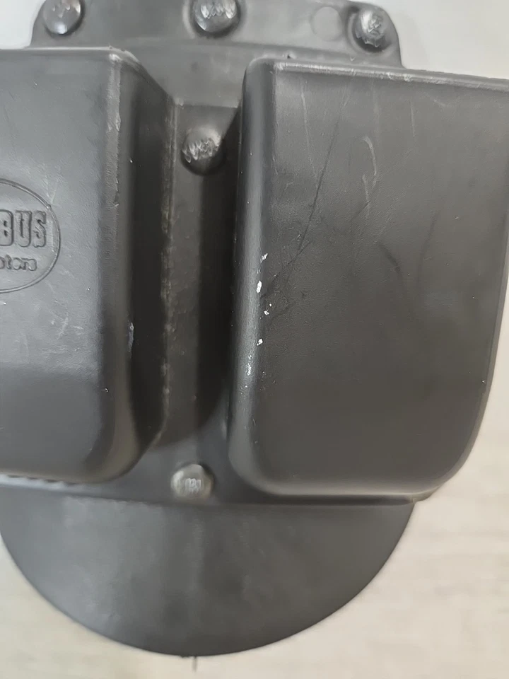 Portapallas FOBUS 6936P OWB para cargadores apilados dobles de 9 mm, .40SW Foto 3 de 4