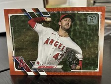 2021 Topps - Griffin Canning #208 Orange /299 Angels