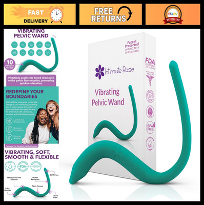 Vibrating Pelvic Wand Massager - Pelvic Floor Muscle Trigger Point Tool for Pain
