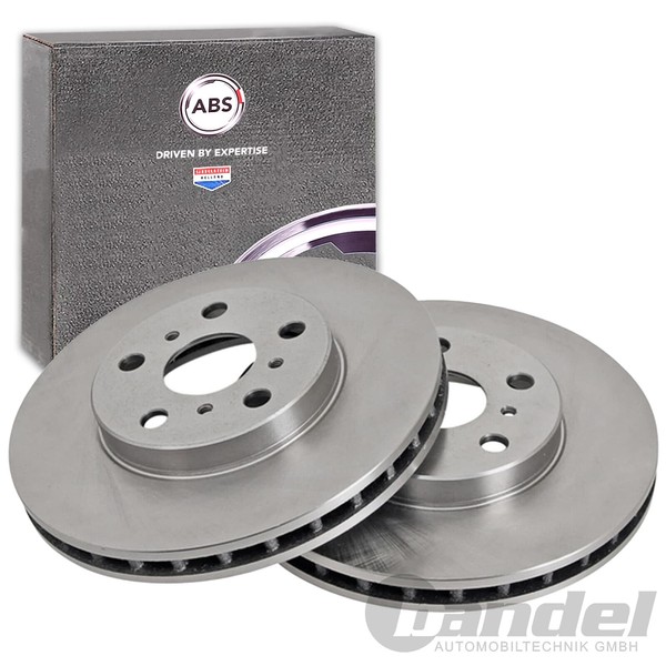 2X ABS Bremsscheiben 255Mm BelÜFtet Vorne Passend FüR Toyota Celica | 16550-image