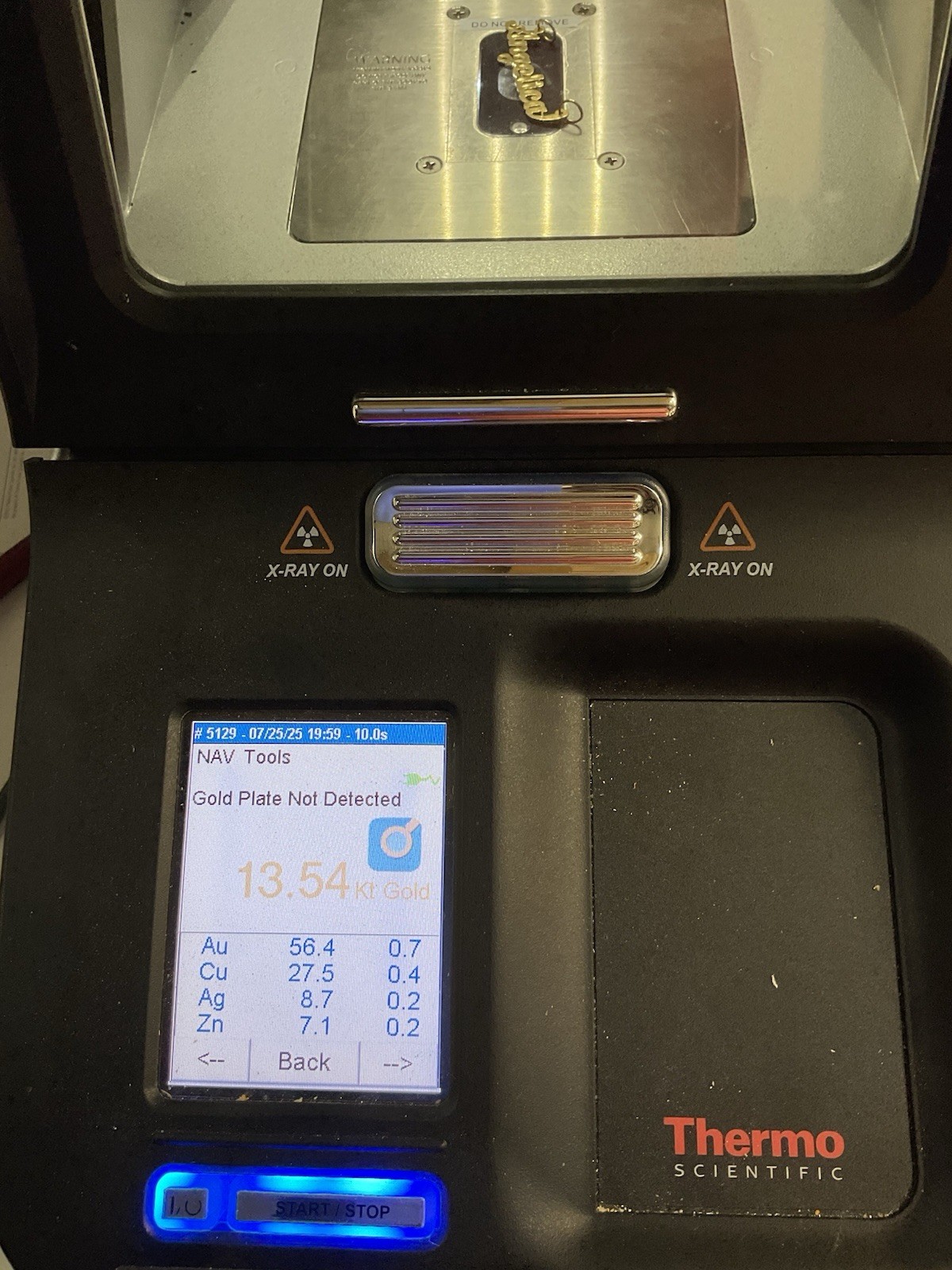 HANDMADE Solid 13.5K Yellow Gold Personalized Nam… - image 20